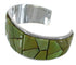 Southwestern Silver Turquoise Well-Built Cuff Bracelet CX49895